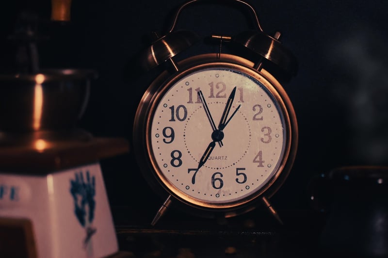 Time Machine Travel Clock